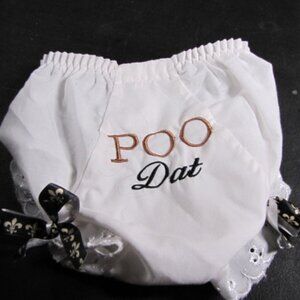 New Orleans Saints Poo Dat Bloomer Diaper Covers